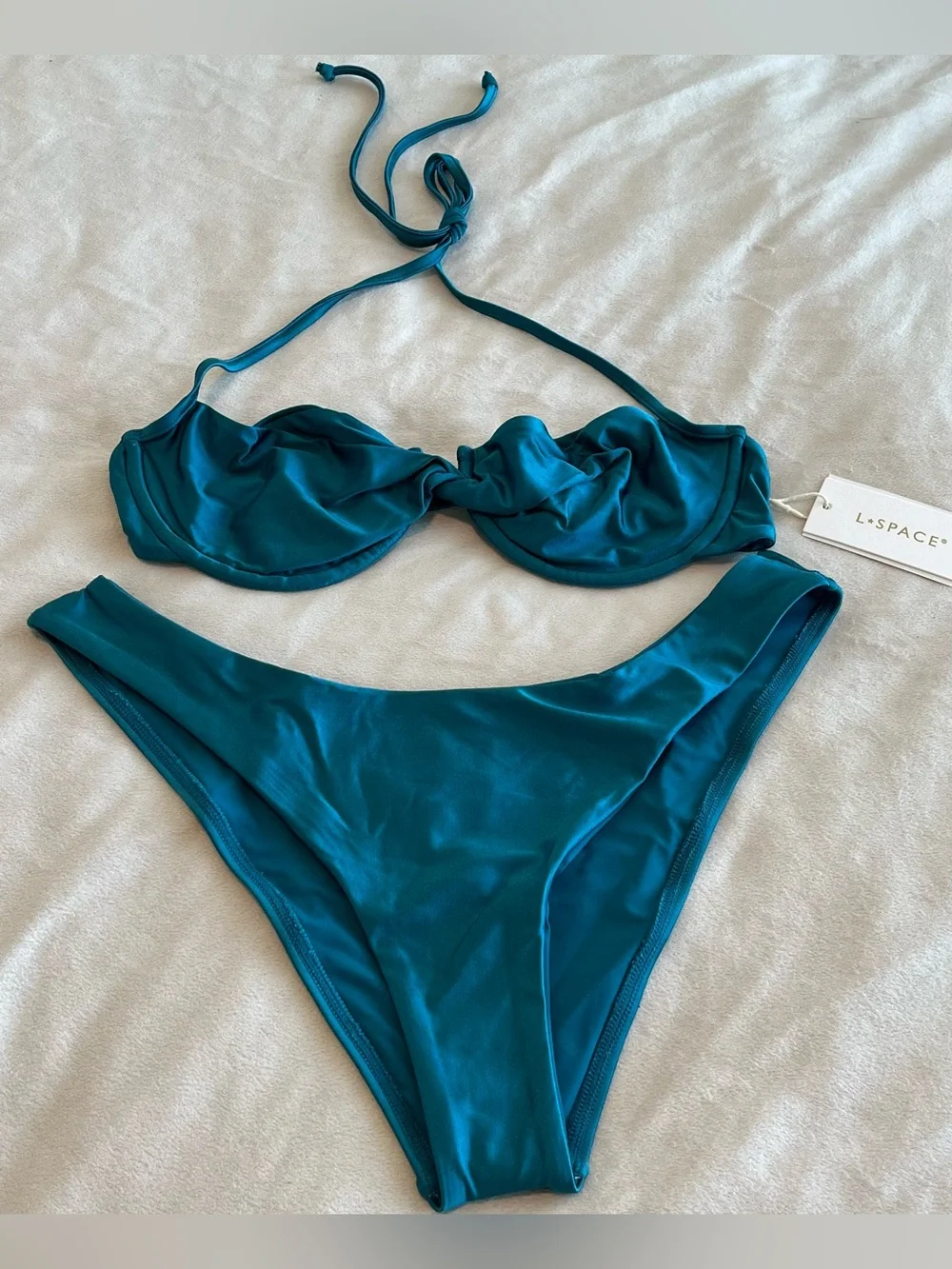 L*Space Bikini Set Toni Top & Rocky Classic Bottom Medium/Large